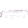 vidaXL Mesa de centro de madera maciza de acacia 100x60x25 cm