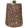 vidaXL Soporte para &aacute;rbol de Navidad con forma de tronco &Oslash; 23 x 34 cm