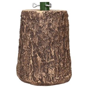 vidaXL Soporte para &aacute;rbol de Navidad con forma de tronco