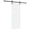 vidaXL Puerta Corredera 78 x 202 cm Madera de ingenier&iacute;a
