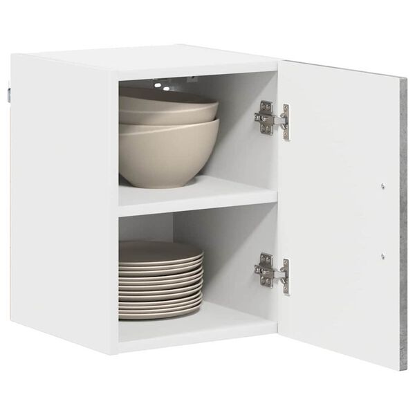 vidaXL Mueble de Cocina Kalmar Gris Concreto 30 x 31 x 40 cm
