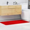 vidaXL Alfombrilla de ba&ntilde;o antideslizante Rojo 70 x 120 cm PP