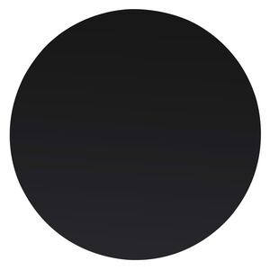 vidaXL Tablero de mesa de cristal templado redondo 300 mm