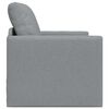 vidaXL Sof&aacute; cama 60cm Gris Claro tela