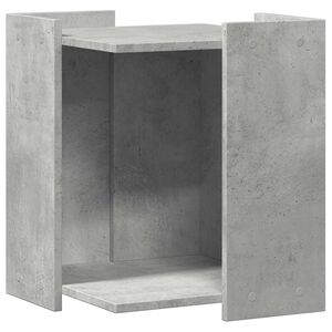 vidaXL Mueble arenero de gatos madera gris hormig&oacute;n 42x42x51 cm