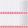 vidaXL Azulejos de espejo 24 unidades cuadrados vidrio