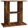 vidaXL Soporte para acuario de roble ahumado 60x30x60 cm de madera de ingenier&iacute;a