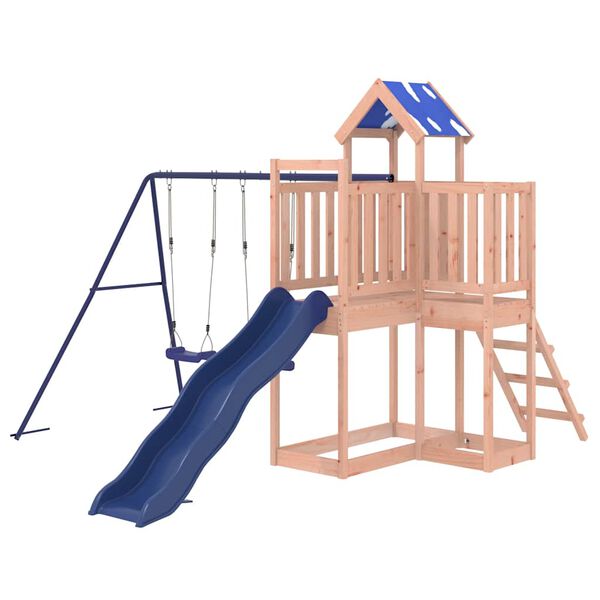 vidaXL Parque infantil de exterior madera maciza Douglas3156935