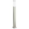 vidaXL Baliza de luz de 80 cm de acero inoxidable IP44