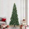 vidaXL &Aacute;rbol de Navidad Artificial de Esquina Verde 240 cm PVC y Metal