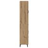 vidaXL Alacena Roble artesanal 69,5 x 34 x 180 cm Madera contrachapada