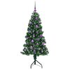vidaXL &Aacute;rbol de Navidad Artificial de Esquina Verde 150 cm PVC y Metal
