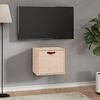 vidaXL Armario de pared de madera maciza de pino 40x30x35 cm