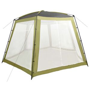 vidaXL Carpa para piscina de tela verde 500x433x250 cm