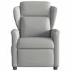 vidaXL Sillón reclinable eléctrico de tela gris nube