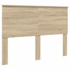 vidaXL Estructura de cama Sonoma 140 x 200 cm Madera de pino macizo