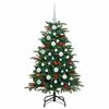 vidaXL &Aacute;rbol de Navidad artificial Verde 120 cm PVC, Metal y Pl&aacute;stico