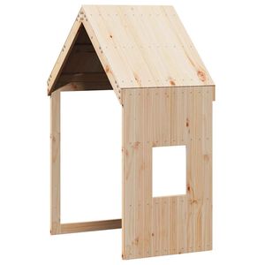 vidaXL Techo de cama infantil madera maciza pino 60x89x134,5 cm