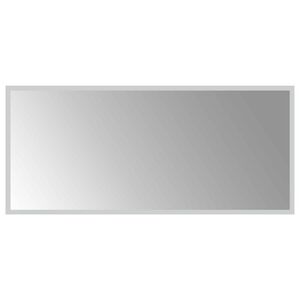 vidaXL Espejo de ba&ntilde;o LED Transparente 90 x 40 cm vidrio templado