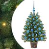 vidaXL &Aacute;rbol de Navidad artificial con 150 LED Verde 95 cm PE y PVC