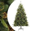 vidaXL &Aacute;rbol de Navidad artificial con pi&ntilde;as 210 cm