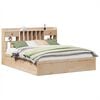 vidaXL Estructura de cama sin colch&oacute;n madera maciza de pino 180x200 cm