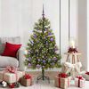 vidaXL &Aacute;rbol de Navidad artificial con ramas plegables y conos 150 cm