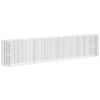 vidaXL Arriate de gaviones de hierro galvanizado 470x50x100 cm