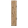 vidaXL Alacena Roble artesanal 69,5 x 34 x 180 cm Madera contrachapada