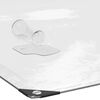 vidaXL Lona con ojales Transparente 1 x 2 m Polietileno