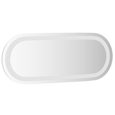 vidaXL Espejo de baño LED ovalado 50x20 cm