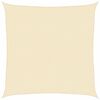 vidaXL Toldo de vela crema HDPE 160 g/m&sup2; 4,5x4,5 m