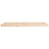 vidaXL Estructura de cama madera maciza de pino 90x200 cm