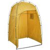 vidaXL Tienda para ducha/WC/vestidor amarilla