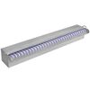 Fuente cascada rectangular LED para piscina acero inoxidable 60 cm