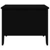 vidaXL Mesa de centro madera de ingenier&iacute;a negro 100x51x40 cm