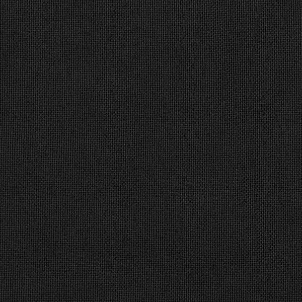 vidaXL Cortinas opacas con ojales look de lino 2 pzas negro 140x225 cm