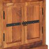 vidaXL Aparador de madera maciza de acacia 63x30x75 cm