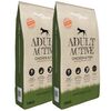 vidaXL Comida seca para perro Adult Active Chicken & Fish (2 x 15 kg)