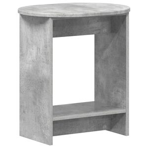 vidaXL Mesa lateral Gris Hormig&oacute;n 50 x 39,5 x 55 cm