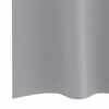 vidaXL Cortinas Opacas con Anillas 2 pcs Gris Claro 245 x 140 cm