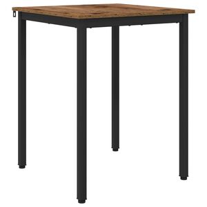 vidaXL Mesas de comedor 60 x 60 x 75 cm Madera de ingenier&iacute;a Cuadrado