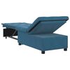 vidaXL Sof&aacute; cama Azul 194 x 67 x 82 cm Terciopelo