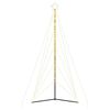vidaXL Árbol de Navidad LED 615 LEDs blanco cálido 404,5 cm