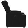 vidaXL Sillón eléctrico reclinable elevable de tela negro