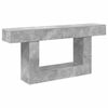 vidaXL Gris Concreto 160 x 30 x 74 cm