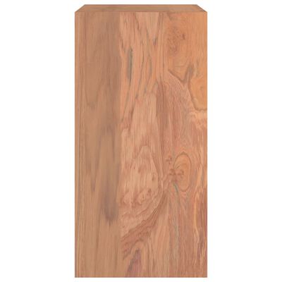 vidaXL Mesa auxiliar de madera maciza de teca 45x30x60 cm