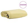 vidaXL Lona 650g / m&sup2; Beige 2,5 x 3,5 m Lona con recubrimiento de PVC