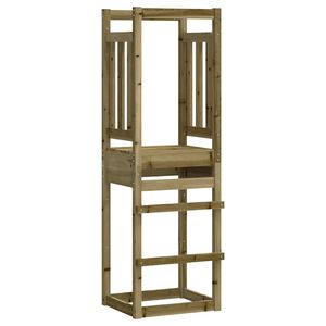 vidaXL Torre de juegos madera pino impregnada 53x46,5x169 cm