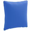 vidaXL Coj&iacute;n de Respaldo de 1 Pieza PUTTEN 100% Poli&eacute;ster Azul Royal